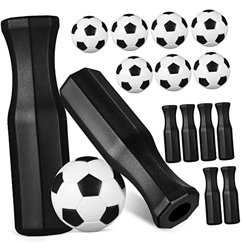 ifundom 1Satz Tischfußball Grifferset Oktagonale Ersatzgriffe Fußball für Kicker und Tischfußballspiele zu Installieren und Langlebig von ifundom
