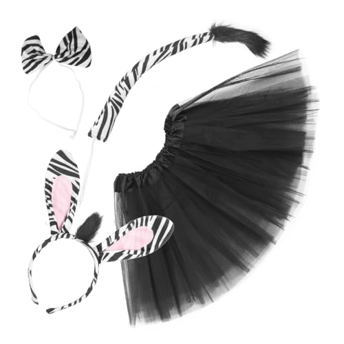ifundom 1satz Zebra Kostüm Mit Tutu Rock Ohren Stirnband Fliege Und Für Partys Cosplay Und Halloween Feierlichkeiten ifundom 1satz Zebra Kostüm Mit Tutu Rock Ohren Stirnband Fliege Und Für Partys Cosplay Und Halloween Feierlichkeiten von ifundom