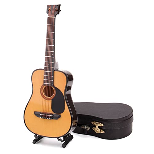 ifundom Miniatur-gitarrenmodell- 20 cm Mini-gitarrendekoration Musikinstrument-modelldekoration Für Den Haushalt von ifundom