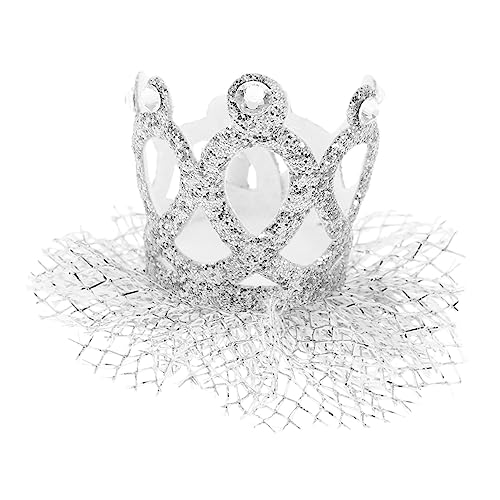 ifundom 1Stk Krone Haarschmuck Hundekrone Haarschmuck aus Strass Accessoire-Mädchen haarschmuck hair accessories for Kopfschmuck für Kinderkostüme Kinderhaarspange Netz Silver ifundom 1Stk Krone Haarschmuck Hundekrone Haarschmuck aus Strass Accessoire-Mädchen haarschmuck hair accessories for Kopfschmuck für Kinderkostüme Kinderhaarspange Netz Silver von ifundom