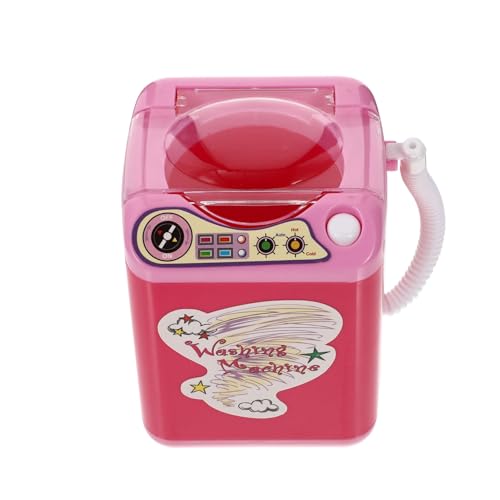 ifundom 1Stk Mini-Waschmaschine Spielzeugwaschmaschine Make-up Pinsel Babyflaschenbürste kinderspielzeug Waschmaschine für Haushaltsgeräte Kreatives Plastik Rosa ifundom 1Stk Mini-Waschmaschine Spielzeugwaschmaschine Make-up Pinsel Babyflaschenbürste kinderspielzeug Waschmaschine für Haushaltsgeräte Kreatives Plastik Rosa von ifundom