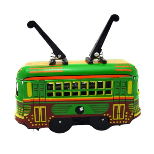 ifundom 1Stk Straßenbahn aus Blech für kinderspielzeug Safe Toy Pädagogisches wheinatsgeschenke Uhrwerk Uhrwerkspielzeug Eisenblech Green ifundom 1Stk Straßenbahn aus Blech für kinderspielzeug Safe Toy Pädagogisches wheinatsgeschenke Uhrwerk Uhrwerkspielzeug Eisenblech Green von ifundom