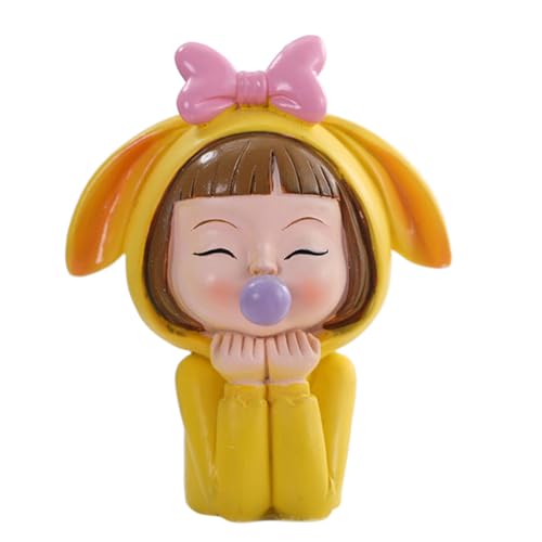 ifundom 1Stück Charmante Mädchen Skulptur Kuchen Dekoration aus Harz Bubble Design Figur für Unvergessliche Party und Kinderkuchen Dekorationen ifundom 1Stück Charmante Mädchen Skulptur Kuchen Dekoration aus Harz Bubble Design Figur für Unvergessliche Party und Kinderkuchen Dekorationen von ifundom