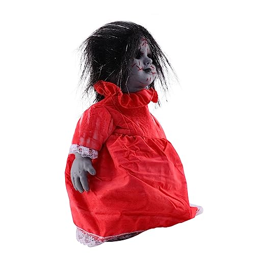 ifundom 1Stück Halloween Voice Activated Glowing Walking Doll Gruselige Deko für Spukhaus Party Lebensechte Horrorfunktion ohne Batterie für Schaurige ifundom 1Stück Halloween Voice Activated Glowing Walking Doll Gruselige Deko für Spukhaus Party Lebensechte Horrorfunktion ohne Batterie für Schaurige von ifundom
