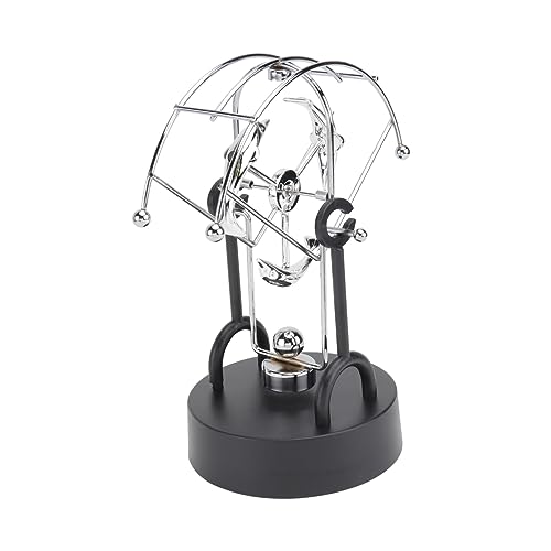ifundom 1Stück Perpetuum Mobile Schreibtischspielzeug Elektronisches Ornament für Bürodekoration Langlebig und Korrosionsbeständig Platzsparendes Perfektes für Freunde von ifundom