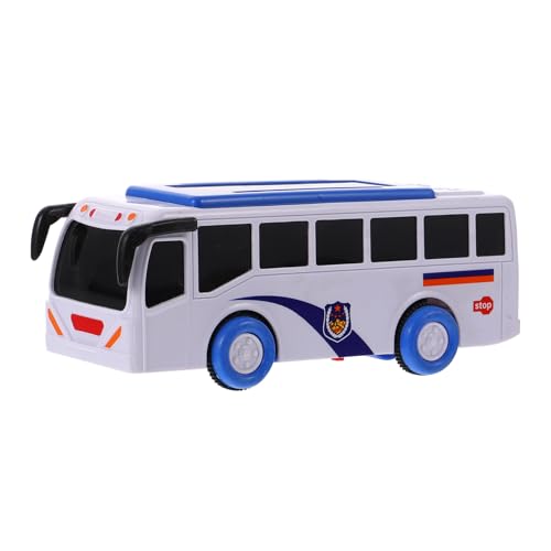 ifundom 1Stück Trägheitsbus Mit Licht Und Musik Pädagogisches Für Sicher Und Langlebig Fördert Die Vorstellungskraft Und Kreative von ifundom