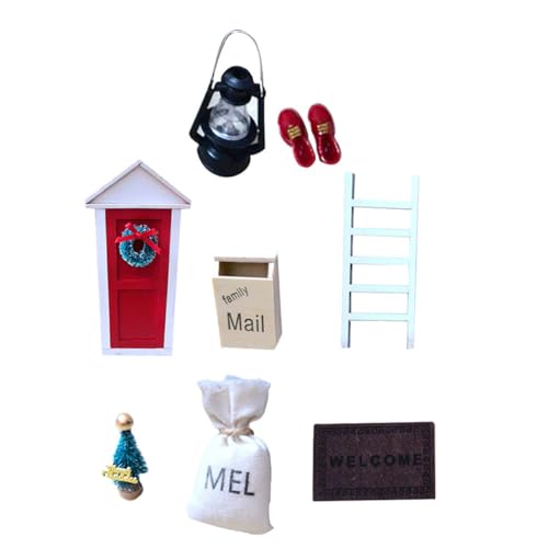 ifundom Mimiature Kit Spielzeug Spielzeug Einzigartige Modell Weihnachten Mini Schmücken ifundom Mimiature Kit Spielzeug Spielzeug Einzigartige Modell Weihnachten Mini Schmücken von ifundom