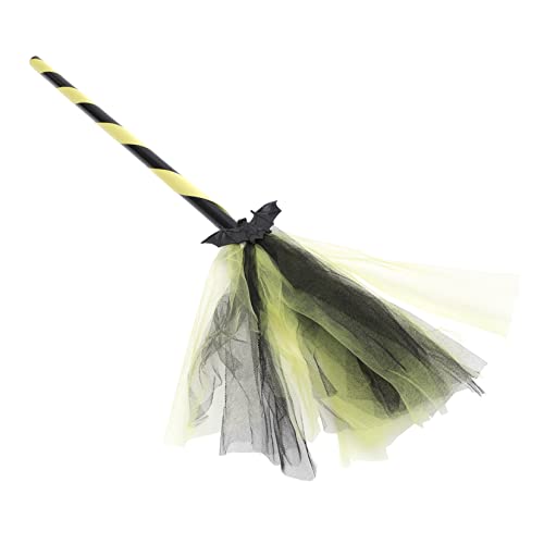 ifundom Halloween Dekoration Fledermaus Gelb Gestreiften Griff Party Prop Für Cosplay von ifundom