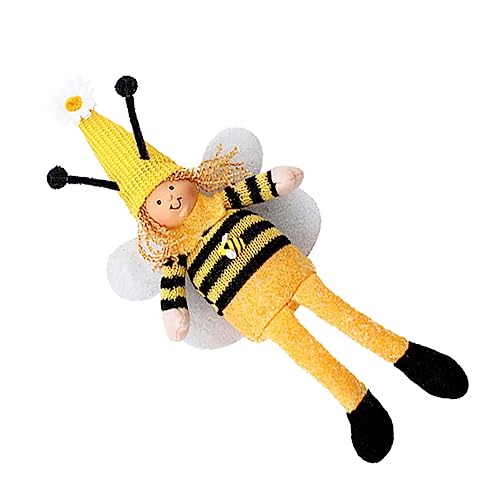 ifundom 1stk Geflügelter Langbeiniger Gnom Festpuppengeschenk Gestricktes Puppenspielzeug Bienenförmiges Dekorative Bienenpuppe Puppe Bienenpuppe Stoff ifundom 1stk Geflügelter Langbeiniger Gnom Festpuppengeschenk Gestricktes Puppenspielzeug Bienenförmiges Dekorative Bienenpuppe Puppe Bienenpuppe Stoff von ifundom