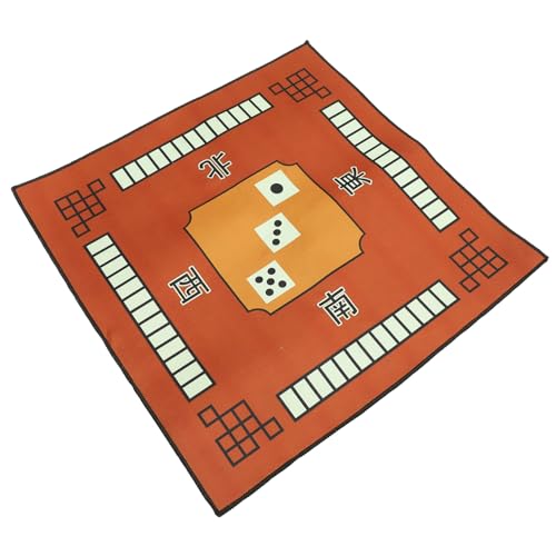 ifundom Dicke Gaming-kartentisch-Abdeckung Mahjong-matten rutschfeste Unterseite Poker-tischmatte Zur Geräuschreduzierung von ifundom