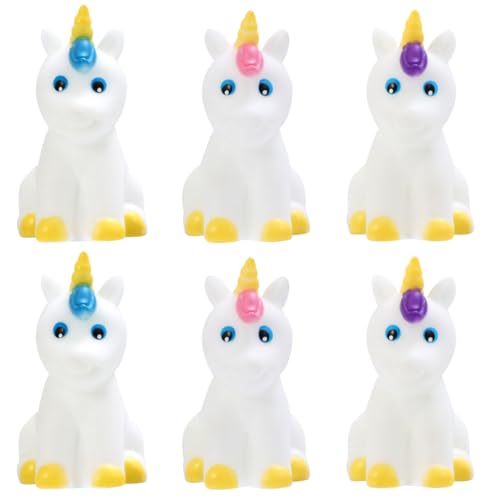 ifundom 2 Bades pielzeug Set badewannenspielzeug kinderbad Bad Squeezable Toys for Unicorn Einhorn-Duschspielzeug in Form eines Einhorns PVC ifundom 2 Bades pielzeug Set badewannenspielzeug kinderbad Bad Squeezable Toys for Unicorn Einhorn-Duschspielzeug in Form eines Einhorns PVC von ifundom