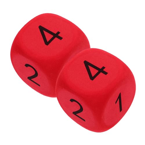 ifundom 6 cm Großes Riesenwürfel-Set Aus Schaumstoff Weiche Eva-würfel Für Jungen Und Mädchen Lernpartyspiele Große Schaumstoffwürfel Für Den Unterricht von ifundom