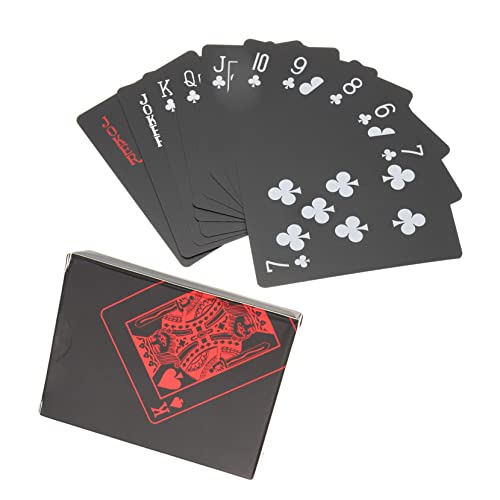 ifundom 2 Boxen Tragbare Pokerspielkarten Plastikpokerspieltisch Spielzeugkarten Für Heimbrettspiel Pokerkarten-tischspiel von ifundom