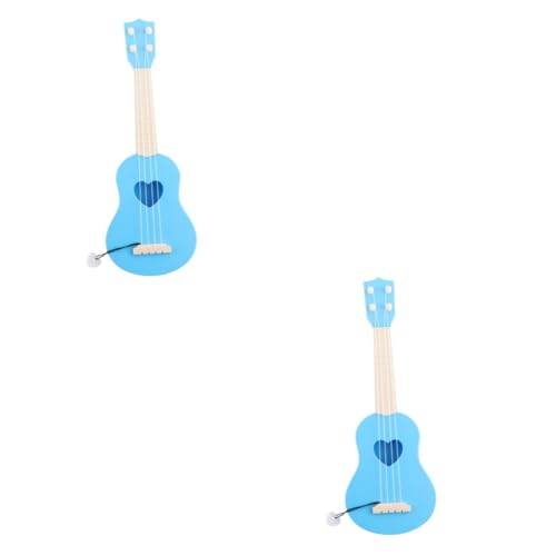 ifundom 2 STK Gitarrenspielzeug zabawki stymulujące rozwój Educational Toys elektrische Sounds Spielzeug Ukulele-Spielzeug Spielzeuge Musikinstrumente Kinder Gitarre Mini-Instrumente von ifundom