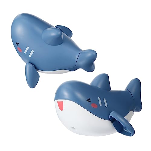 ifundom 2 STK Hai-Spielzeug aufziehen Kinderspielzeug Kinder wasserspielzeug Spielzeug für Wasserbadewannen Schwimmendes Badespielzeug Spielzeuge Badespielzeug für Babys Duschspielzeug von ifundom