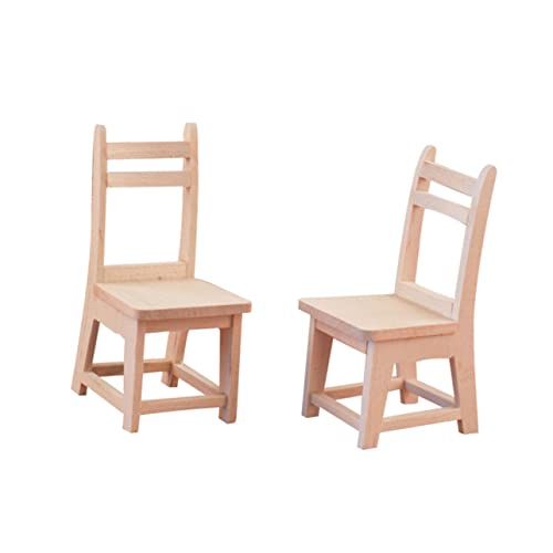 ifundom 2 STK Mini-Stuhl holzmöbel holzspielzeug Dollhouse Furniture Holzdekor Dekorationsartikel holzstuhl Miniaturstuhl Holzornamente holzspielsachen DIY Zubehör puppenstubenmöbel Bambus ifundom 2 STK Mini-Stuhl holzmöbel holzspielzeug Dollhouse Furniture Holzdekor Dekorationsartikel holzstuhl Miniaturstuhl Holzornamente holzspielsachen DIY Zubehör puppenstubenmöbel Bambus von ifundom