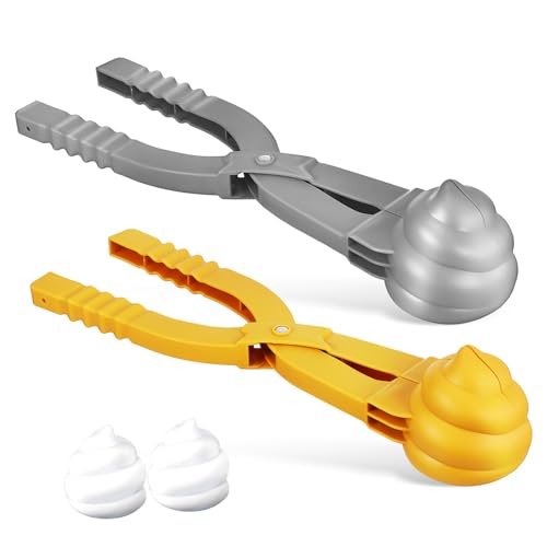 ifundom 2 STK Schneeball-Maker-Clips Winterspielzeug Schneemann-Kit Schneebälle schneeballmaschinen schneeballzange Schneespielzeug-Kit Machen Sie einen Schneekugel-Bausatz Plastik ifundom 2 STK Schneeball-Maker-Clips Winterspielzeug Schneemann-Kit Schneebälle schneeballmaschinen schneeballzange Schneespielzeug-Kit Machen Sie einen Schneekugel-Bausatz Plastik von ifundom