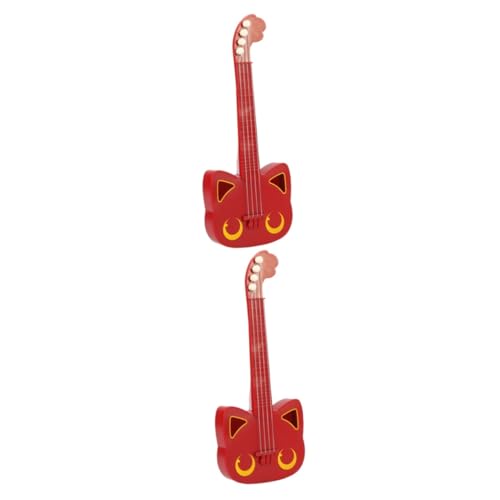ifundom 2 STK Simulations-Ukulele Spielzeug für Kinder Geburtstag interaktives Spielzeug kinderinstrumente Gitarre Kinderspielzeug Spielzeug für Musikinstrumente lustiges Ukulele Spielzeug von ifundom