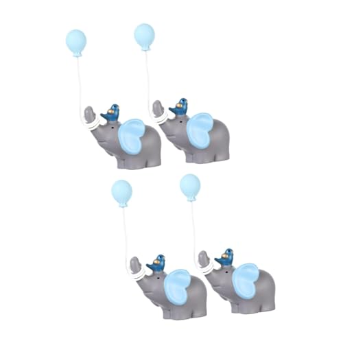 ifundom 4stücke Miniatur Figuren Süße Cupcake Topper Für Geburtstagsfeiern Kreative Dekoration Für Torten Und Desserts Für Kinderfeste Und Projekte von ifundom