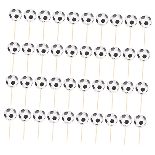 ifundom 2 Sätze Fußball-zahnstocher-flagge Topper Für Torteneinlagen Kuchendeckel Party-kuchen-topper Luau-cupcake-topper Kugeln Cupcake Topper Dekorationen Glücklich Papier 24 Stück * 2 ifundom 2 Sätze Fußball-zahnstocher-flagge Topper Für Torteneinlagen Kuchendeckel Party-kuchen-topper Luau-cupcake-topper Kugeln Cupcake Topper Dekorationen Glücklich Papier 24 Stück * 2 von ifundom