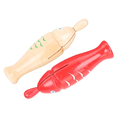ifundom 2 Sätze Holzpercussion- Musikspielzeug Für Babys Kinderspielzeug Instrumente Kinderguiro Blockflöteninstrument Für Pfeife Shaker Musical Hölzern ifundom 2 Sätze Holzpercussion- Musikspielzeug Für Babys Kinderspielzeug Instrumente Kinderguiro Blockflöteninstrument Für Pfeife Shaker Musical Hölzern von ifundom