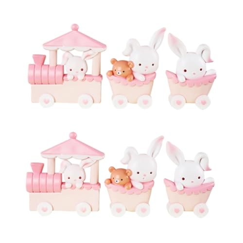 ifundom 2 Sätze Kuchendekoration Hase Plüsch Raupe Miniaturtiere Figuren Miniatur-tierfigur Mini -hasen Kuchendeckel Kuchen Kuchenverzierung Party Cake Decor Harz Rosa 3 Stücke * 2 ifundom 2 Sätze Kuchendekoration Hase Plüsch Raupe Miniaturtiere Figuren Miniatur-tierfigur Mini -hasen Kuchendeckel Kuchen Kuchenverzierung Party Cake Decor Harz Rosa 3 Stücke * 2 von ifundom