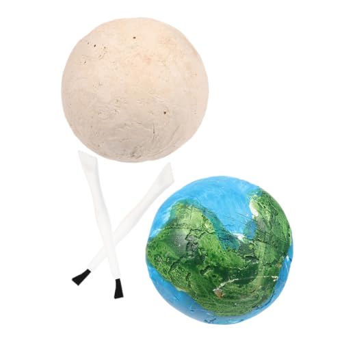 ifundom 2sätze Planet Gemstone Ausgrabungsset Für Spielzeug Lernspielzeug Zur Entdeckung Von Edelsteinen Aus Mond Und Erde Fördert Neugier Und Kreativität Für Familienaktivitäten von ifundom