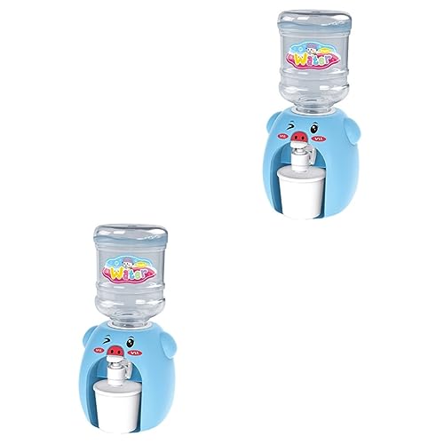 ifundom 2 Sätze Spielzeug mit Wasserspender Kinderspielzeug Spielzeug für Kinder Puppenhaus-Zeug Miniaturartikel Spielzeug für Kleinkinder Spielzeuge Wasserbrunnen Spielzeug schmecken von ifundom