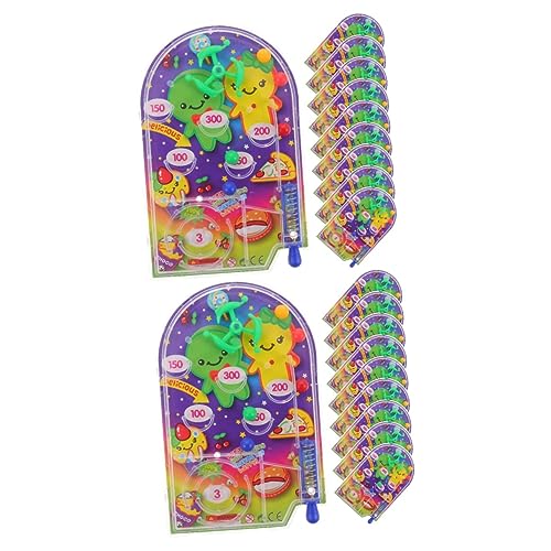 ifundom 2 Sätze Teiliges Mini Pinball Für Kreatives Schreibtischspiel Im Cartoon Design Handliches Geschicklichkeitsspiel Hand Augen Koordination Für Interaktive Spielmomente 10 Stück * 2 ifundom 2 Sätze Teiliges Mini Pinball Für Kreatives Schreibtischspiel Im Cartoon Design Handliches Geschicklichkeitsspiel Hand Augen Koordination Für Interaktive Spielmomente 10 Stück * 2 von ifundom