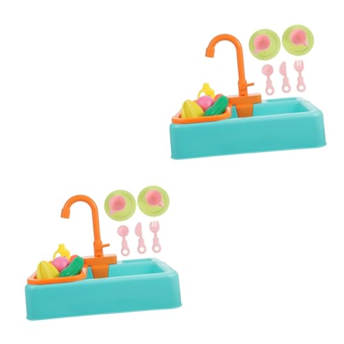 ifundom 2 Sätze Vogel Badewanne Tierfutterbehälter Badespielzeug für Kinder Spielzeuge Automatisches Vogelduschbecken automatischer Papagei-Duschpool Wasserbad Duschwanne Wasserhahn von ifundom