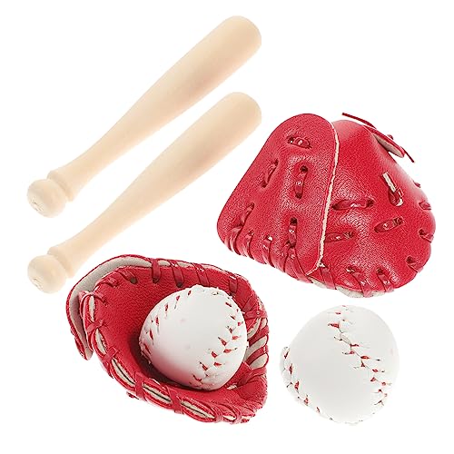 ifundom Mini-baseballschläger Handschuh Und Set – Spielzeug-Baseball-Set Für Kinder – Baseball-Dekoration Für Weihnachten Und Geburtstag ifundom Mini-baseballschläger Handschuh Und Set – Spielzeug-Baseball-Set Für Kinder – Baseball-Dekoration Für Weihnachten Und Geburtstag von ifundom