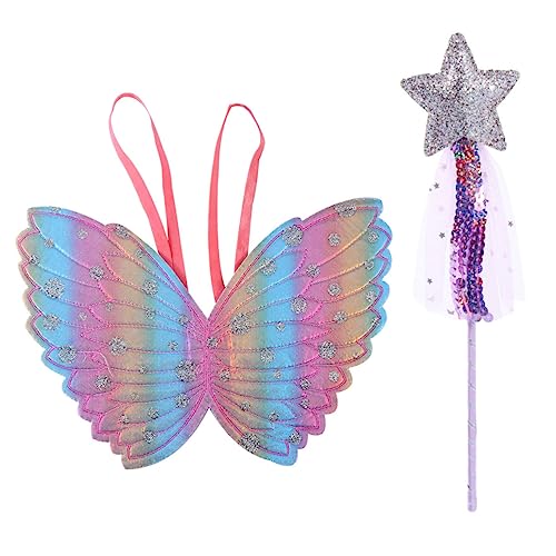 ifundom 2 Stück 1 Satz Kostüm Requisiten Kostüme Feenflügel Ballettröckchen Kostüm Blinken Kleidung Feenstab Festliche Kostümrequisiten Elastische Flügel Violett Tuch ifundom 2 Stück 1 Satz Kostüm Requisiten Kostüme Feenflügel Ballettröckchen Kostüm Blinken Kleidung Feenstab Festliche Kostümrequisiten Elastische Flügel Violett Tuch von ifundom