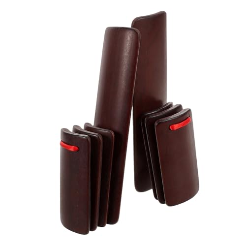 ifundom Kastagnetten-Set – 2-teilig Traditionelle Chinesische Musikinstrumente Aus Holz Perfekt Für Anfänger Und Pädagogische Aktivitäten ifundom Kastagnetten-Set – 2-teilig Traditionelle Chinesische Musikinstrumente Aus Holz Perfekt Für Anfänger Und Pädagogische Aktivitäten von ifundom