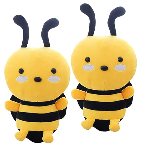 ifundom 2 Stück Bienenkissenspielzeug Biene Plüsch Kuscheltiere Plüsch Biene Plüsch-bienenspielzeug Plüsch Bienenpuppe Gefülltes Bienenkissen Pp Baumwolle Yellow ifundom 2 Stück Bienenkissenspielzeug Biene Plüsch Kuscheltiere Plüsch Biene Plüsch-bienenspielzeug Plüsch Bienenpuppe Gefülltes Bienenkissen Pp Baumwolle Yellow von ifundom