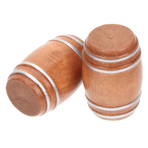 ifundom 2 Stück Bierfass für kinderspielzeug Dekorative Accessoires für Miniaturhäuser Children Toys Modellbauzubehör weinfass kleines Hausfass Miniatur-Bierfässer hölzern ifundom 2 Stück Bierfass für kinderspielzeug Dekorative Accessoires für Miniaturhäuser Children Toys Modellbauzubehör weinfass kleines Hausfass Miniatur-Bierfässer hölzern von ifundom