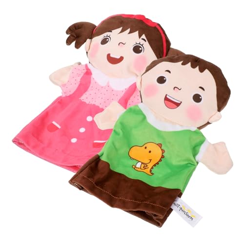 ifundom 2 Stück Charakter-Handpuppe interaktive Puppen entwicklung Hand Puppet Handpuppen für Handpuppe Geschichte Handspielzeug Kinderhandspielzeug Plüsch ifundom 2 Stück Charakter-Handpuppe interaktive Puppen entwicklung Hand Puppet Handpuppen für Handpuppe Geschichte Handspielzeug Kinderhandspielzeug Plüsch von ifundom
