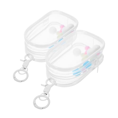 ifundom 2 Stück Durchsichtige PVC Puppenvitrine Mit Reißverschluss Durchsichtige Vitrine Für Figuren Für Sammlerstücke Minifiguren Heimladen ifundom 2 Stück Durchsichtige PVC Puppenvitrine Mit Reißverschluss Durchsichtige Vitrine Für Figuren Für Sammlerstücke Minifiguren Heimladen von ifundom