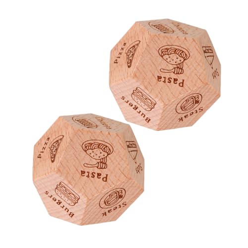 ifundom 2 Stück Einzigartige Essen Taschenwürfel Spielwürfel Requisiten Partywürfel Partyspielwürfel Unterhaltungswürfel Partyzubehör Datumswürfel Spielrequisiten ifundom 2 Stück Einzigartige Essen Taschenwürfel Spielwürfel Requisiten Partywürfel Partyspielwürfel Unterhaltungswürfel Partyzubehör Datumswürfel Spielrequisiten von ifundom