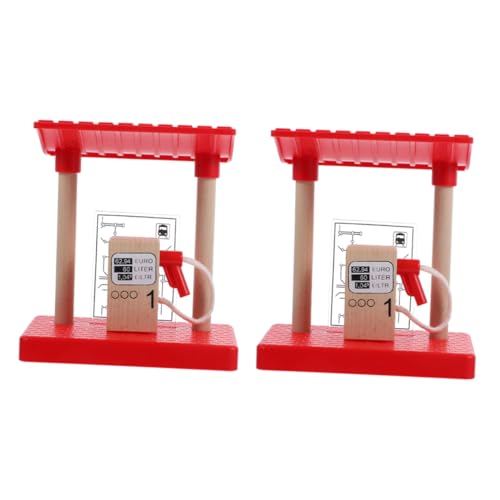 ifundom Rollenspiel-eisenbahnschienen-Set Tankstellen-Barriere-Set Aus Holz Für Jungen Und Mädchen ifundom Rollenspiel-eisenbahnschienen-Set Tankstellen-Barriere-Set Aus Holz Für Jungen Und Mädchen von ifundom