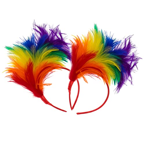 ifundom 2 Stück Feder Stirnband fasching kopfbedeckung fasching kopfschmuck Federhaarschmuck für Bühnenauftritte Halloweenkostüm Outfit Federkopfschmuck für Party Federkopfbedeckung Metall ifundom 2 Stück Feder Stirnband fasching kopfbedeckung fasching kopfschmuck Federhaarschmuck für Bühnenauftritte Halloweenkostüm Outfit Federkopfschmuck für Party Federkopfbedeckung Metall von ifundom