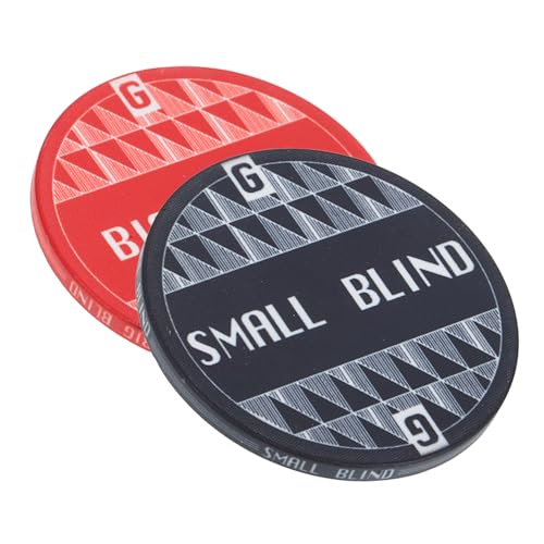ifundom 2stücke Keramische Dealer Buttons Für Poker Große Und Kleine Blinds Hochwertige Spielchips Für Pokerabende Und Turniere Für Indoor Und Outdoor Spiele ifundom 2stücke Keramische Dealer Buttons Für Poker Große Und Kleine Blinds Hochwertige Spielchips Für Pokerabende Und Turniere Für Indoor Und Outdoor Spiele von ifundom