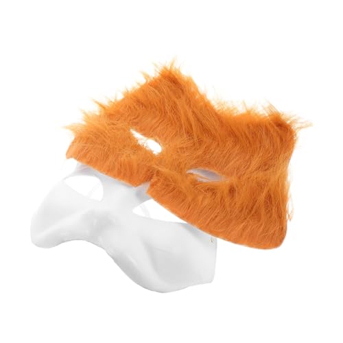 ifundom 2 Stück Halloween Fuchs Maske Katzenmaske Halloween Party Kostüme Requisiten Halloween Party Versorgung von ifundom