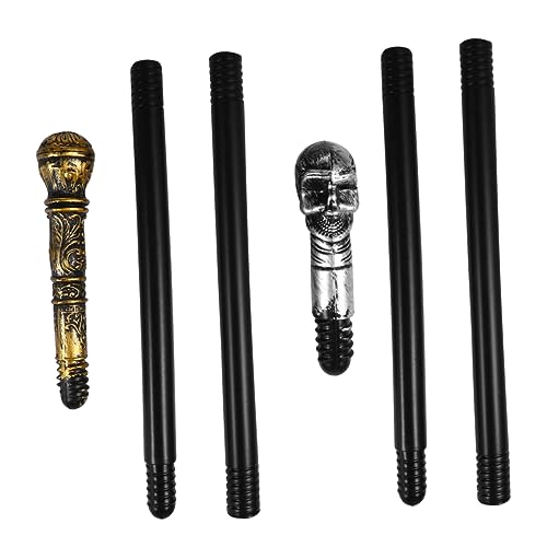 ifundom 2 Stück Halloween-Stock Führen Personal Halloween-partygeschenk Lustig Teil Stöcke Halloween-Cosplay-zubehör Kleidung Halloween-Requisiten -Requisite Plastik ifundom 2 Stück Halloween-Stock Führen Personal Halloween-partygeschenk Lustig Teil Stöcke Halloween-Cosplay-zubehör Kleidung Halloween-Requisiten -Requisite Plastik von ifundom