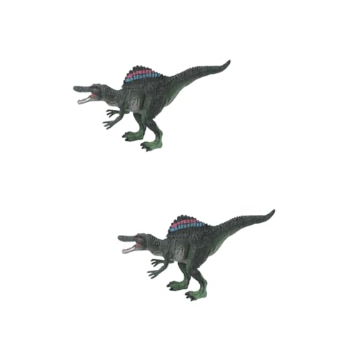 ifundom 2 STK Stachelrücken-Drachen Hand Dinosaurierstatue Für Kinder Dinosaurierfigur Spielzeug Dinosaurier-Figur Dinosaurier-skulptur Mini Mini-Spielzeug Miniaturen Geschenk Hohl Plastik von ifundom