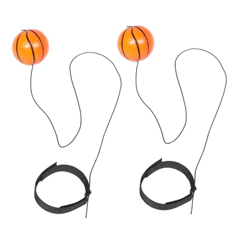 ifundom 2 Stück Handgelenk Hüpfball Reaktionstrainingsspielzeug Kleine Hüpfbälle Hüpfbälle Für Das Training Armband Rückprallball Rückstoßball Handgelenk Rückprallball von ifundom