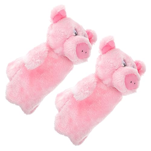 ifundom 2stücke Junge Mädchen Handpuppen Niedliche Plüsch-Schweine Für Kleinkinder Interaktives Spielzeug Für Erzählungen Und Motorik Für Eltern-Junge Mädchen-aktivitäten von ifundom