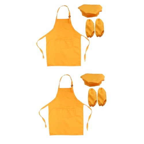 ifundom 2 Stück Kindermütze Kinderkoch Spielset Kinderkochschürze ifundom 2 Stück Kindermütze Kinderkoch Spielset Kinderkochschürze von ifundom