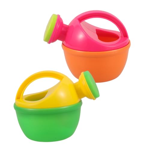 ifundom 2 Stück Kleine Gießkanne für Teiliges Langlebigem Kunststoff mit für Strand Garten und Badewanne Perfektes für Kleinkinder und Wasserspaß von ifundom