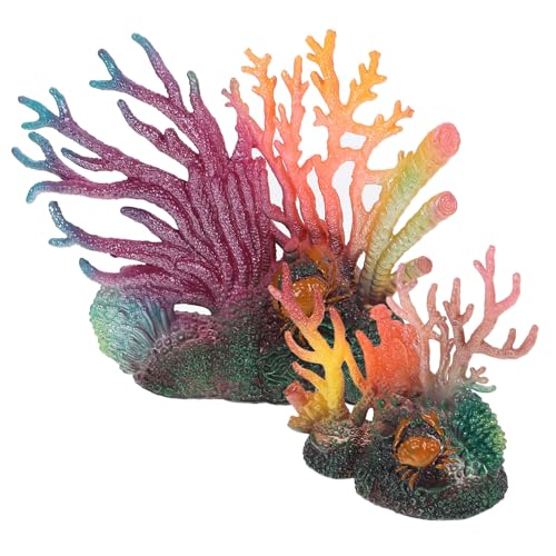 ifundom 2 Stück Künstliche Aquarium Korallen Dekoration Teiliges Realistische Fisch Tank Landschaft Ornament Schwerer Boden für Stabile Platzierung Sicher für Süß und Meerwasser Aquarien ifundom 2 Stück Künstliche Aquarium Korallen Dekoration Teiliges Realistische Fisch Tank Landschaft Ornament Schwerer Boden für Stabile Platzierung Sicher für Süß und Meerwasser Aquarien von ifundom