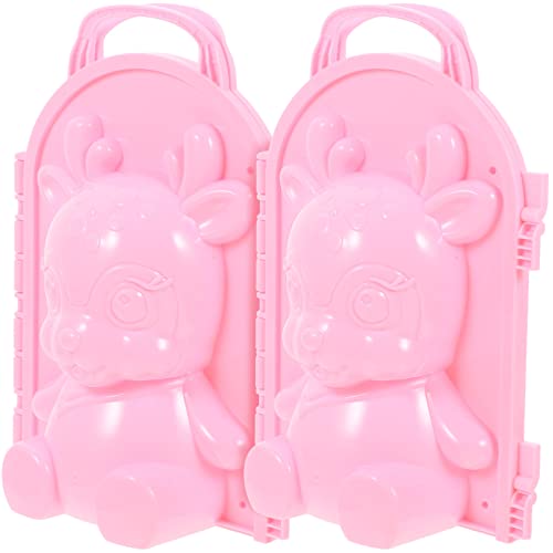 ifundom 2 Stück Little Sika -Hirsch -Schneemodellspielzeug Schneeerzeuger-Clips Winterspielzeug Schneeklammer Plastik Rosa ifundom 2 Stück Little Sika -Hirsch -Schneemodellspielzeug Schneeerzeuger-Clips Winterspielzeug Schneeklammer Plastik Rosa von ifundom